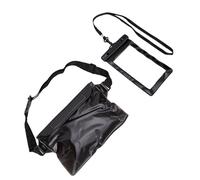 Cosiki Riñonera a Prueba de Agua con Bolsa Flotante para Teléfono para Natación y Aventuras en la Playa PVC Impermeable Essentials Paquete de 2