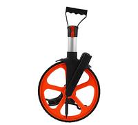 Cosiki Rueda de Medición de Distancia Rueda de Medición Manual Fuerte y Resistente para Medir la Tierra, 0-9999,9 M/0-9999,9 Pies para Carreteras, Aceras, Campos Nylon + PC + Aleación de Aluminio