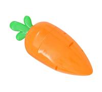 Cosiki Sacapuntas de Zanahoria Refrescante y Animado, Sacapuntas de Mano Fácil de Limpiar para Proyectos de Hogar/arte, 3.15" X 1.18"