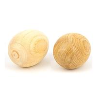 Cosiki Shakers de Huevos, Shakers de Huevos Instrumentos Musicales Musical Juguete de Madera de Madera para Bebés de Sellón de Uniforme (Color de Registro SY-62)