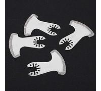 Cosiki Sierra de Corte en Forma de Hoz de 4 Piezas, Sierra de Orificio Universal, Herramienta de Corte de Carburo Cementado con Carburo, Ideal para Cortar Azulejos, Mármol, Hormigón y Juntas