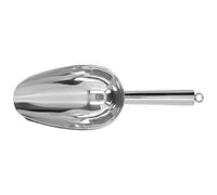 Cosiki Socada de Hielo para Congelador, Cucharada de Hielo con Espejo de Superficie Pulida Pulida Acero Inoxidable en Forma de U Cojinete de para la Máquina de para la Pala de del Refrigerador,