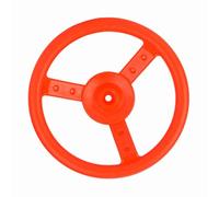 Cosiki Swingset Volante Durable Patio de Juegos Juguete para Niños Patio de Juegos Columpio para Actividades Al Aire Plástico Amarillo (Rojo)