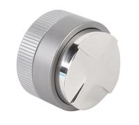 Cosiki Tamper de café Auto Ajustable 304 Acero Inoxidable, Tampas Consistentes con un Esfuerzo Mínimo, Diseño Centrado en la Gravitación para el Hogar de café con Fácil Desmontaje y (58MM)