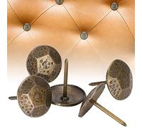 Cosiki Tapaces de Tapicería de 30 Piezas, Muebles de Tortuga de Uñas Decoración de sofá de Tortuga de Uñas 30pcs Tapicería para de Accesorios de Ropa de Bricolaje de Bricolaje de 19 Mm