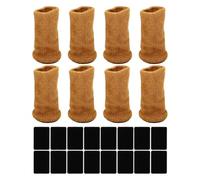 Cosiki Tapas de Punto para Patas de Sillas para Protección del Suelo, Cubiertas Antideslizantes Flexibles, Adecuadas para Mesas y Sillas, 25-52 Mm, Paquete de 8 (DV-R52-01)
