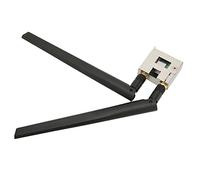 Cosiki Tarjeta Adaptadora WiFi Inalámbrica, Tarjeta de Red WiFi de Aleación de Aluminio 802.11 AX para Oficina