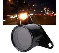 Cosiki Velocímetro Digital LED Universal para Motocicleta, Tacómetro, Medidor de Nivel de Aceite para Mayor Seguridad Vial, Adecuado para Todas Las Motocicletas, 12 V, Negro