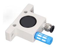 Cosiki Vibrador de Turbina Neumática, Oscilador de Aire de Alta Fuerza para Aplicaciones Industriales, Rosca de Aleación de Aluminio G1/4 Pulgadas