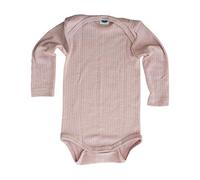 Cosilana, Body para bebé, 45% algodón orgánico, 35% lana orgánica, 20% seda, Rosa, 0-3 Meses