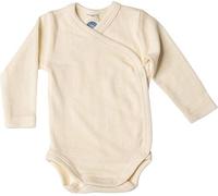 Cosilana Body para bebé hecho de 70% lana y 30% seda, naturaleza, 50-56