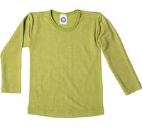 Cosilana - Camiseta de manga corta para niños, 70% lana de merino ecológica, 30% seda, 152