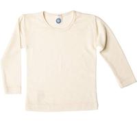 Cosilana - Camiseta de manga corta para niños, 70% lana de merino ecológica, 30% seda, 92