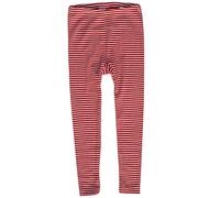 Cosilana, Leggings Niños 70% Lana 30% Seda, rojo, crema, 128 cm