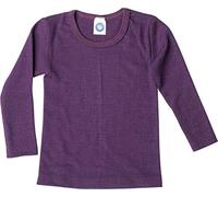 Cosilana, ropa interior para niños, camiseta, 70% lana de merino orgánica, 30% seda, 128