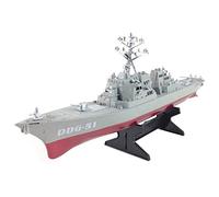 COSINE Destructor de misiles guiados modelo de barco estático con presentor modelo de buque de guerra DIY educativos ocio niños