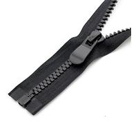 Cosión con cremallera, Cremalleras Multicolor 70-100cm Doble deslizador Tirador único Cerradura automática de extremo abierto(6,90cm)