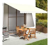 Cosisti Tela de Repuestos para Toldos 450 x 350 cm, Toldo de Lona,Techo de Repuesto para Toldo,Toldo Impermeable para Patio,Telas para Toldos para Patio Terraza Jardín Antracita