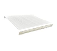 Cosisti Toldo de Lona 500 x 300 cm, Tela de Repuestos, Techo de Repuesto Impermeable para Patio, Terraza y Jardín - Crema