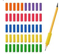 Cosmeria Portalápices Niños, Juego De 50 Ayuda De Escritura para Lápiz, Soporte Ergonómico para Mejorar La Sostención del Lápiz, Ideal para TDAH Y Ayudas De Aprendizaje