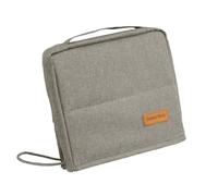 Cosmetic Bag - Lightweight Portable Beauty Case, Structured Flat Lay Storage Satchel, Spill Proof Inner Lining, Smooth Glide Fastener Mechanism, Grooming Kit Container for Daily Use