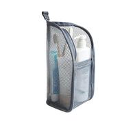 Cosmetic Bag Mesh Toothbrush Pouch - 13x13x22cm 50g Travel Toiletries Organizer - Bathroom Hanging Closet Case For Makeup Toothpaste Accessories - Wash Bag