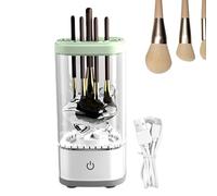 Cosmetic Brush Cleaner Machine, Rechargeable Automatic Makeup Cleaning Machine, Quick Electric Brush Cleaner, Makeup Brush Washer for Home, Travel, Portable Makeup Cleaning Device