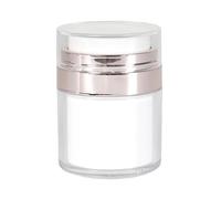 COSMETIC CLUB - SC0634 Dispensador con Bomba 30 ml Rosa, Desmontable y Recargable, para Cremas y Lociones, Compacto, Práctico para Viajes, Fácil de Limpiar