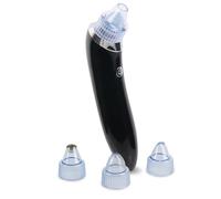 COSMETIC CLUB - SC29305, Aspirador de Puntos Negros con 4 Boquillas Desmontables y Adaptador, Limpieza Profunda, Recarga USB, 20 x 4 x 5 cm, Color Negro