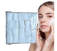 Cosmetic Cotton Pads Square, Soft Face Pads, 1.97x1.57x0.12 in Pearl Texture Makeup Remover, Hygienic Accessory, Hot Compress Cleansing Pad for Beauty Salons,
