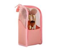 Cosmetic Travel Bag - 25cm Waterproof Upright Organizer, Large Capacity Toiletry Pouch, Durable Storage Case | Portable Standing Makeup For Camping Weekend Getaway Outdoor Hotel Backpacking Dormitory