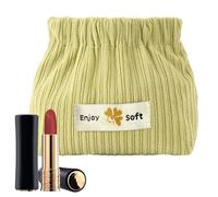 cosmética de Pana,de Maquillaje de Pana,de Maquillaje de pequeña y Suave | organizadora portátil con Apertura elástica, s de Almacenamiento de para Horquilla, Diadema, Joyas, hisopo de algodón