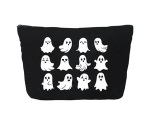 Cosmética Ghost | 8.66 Pulgadas De Maquillaje De Caza Fantasma | Kit De Supervivencia De Caza De Fantasmas | De Cremallera De con Huella De Halloween Spook Halloween para