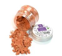 Cosmética Natural Casera Shop Pigmento perlado en polvo Bronce (Mica) | Mica - Pigmento cosmético mineral de origen natural | 10gr