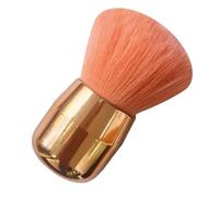 Cosméticos Brushes, Face Foundation Applicator, Retractable Wide Head Makeup Brush, Portable Easy-To-Carry Brush for Powder, Concealer, Blush, 3,27 x 2,17 x 1,38 pulgadas