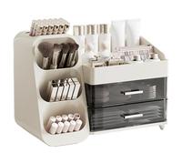Cosmetics Storage Box, Vanity Makeup Organizer, Cosmetic Makeup Drawer Organizer, Large Cosmetic Display Case, Portable Lipsticks Dresser Box, Abundant Purposes, Convenient Storage For Bedroom