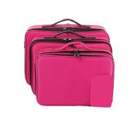 Cosmetics Travel Bag， Neceser de Gran Capacidad de Tela Oxford for Mujer, con Cremallera, for Maquillaje, portátil y for Viajes. ，Large-Capacity Makeup Bag(Small Black 34 * 24 * 14cm)