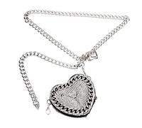 COSMEVIVI 1 Mini Bolso Decorado con Diamantes De Imitación para Mujer Moderno Bolso De Cintura con Cadena para Uso Diario