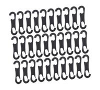 COSMEVIVI 100 Ganchos para Cojines de Asiento de Coche y Fundas, Accesorios Interiores Resistentes para Fijación Segura, Diseño Antideslizante para Uso Diario y Protección Cualquier Estación