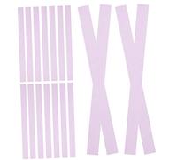 COSMEVIVI 100piezas Guzheng Nail Tape Transpirable Para Adultos y Cinta Adhesiva Para Los Dedos Color Macaron