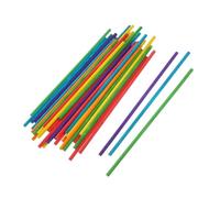 COSMEVIVI 100piezas Varillas De Madera Coloridas Para Música y Manualidades De Palos De Percusión Para Proyectos y Desarrollo Creativo
