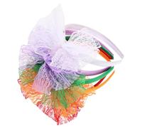 COSMEVIVI 10piezas Diademas De Encaje Lazo Accesorios Para Cabello Fiestas y Disfraces