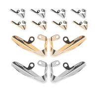 COSMEVIVI 12 de punta para zapatos de tacón alto y puntiagudos, con forma de triángulo de hierro, para zapatos de vestir, accesorios de reparación.