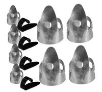 COSMEVIVI 12piezas De Guitarra Para Dedos Accesorio De Para Guitarra y Ukelele Púas Pulgar y Dedo Índice