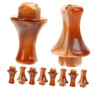 COSMEVIVI 16 Piezas Boquilla Cucurbitáceas boquillas para aprender hulusi instrumento de voz instrumento musical organo musical pegamentos hulusi jugando herramientas boca de soplo creativo