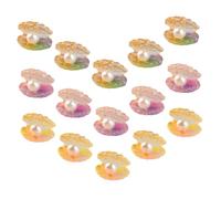COSMEVIVI 16piezas Shell Glow in The Dark with Decoration for Crafting and Party Décor