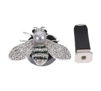 COSMEVIVI 1juego Charm Decorativo De Abeja Rhinestones Para Ventilación De Auto Clip Aromático Multifuncional Para Difusión De Fragancias El Interior Del Vehículo