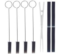 COSMEVIVI 1juego Kit De Afinación De Piano Herramienta De Mute Clip Práctica Accesorios De Piano Amortiguador y Tuning Fork y