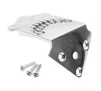 COSMEVIVI 1juego Puente De Mandolina De Metal Para Cuerdas Repuesto De Tailpiece Tornillos Accesorios Para Instrumentos De Música