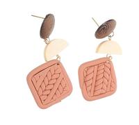 COSMEVIVI 1par Pendientes De Diseño Geométrico Para Mujeres Joyería Artesanal De Pendientes Largos Elegantes Para y Adolescentes Accesorios y Para Ocasiones Especiales